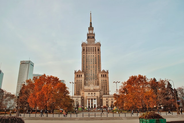 The capitol in Warsaw, Poland